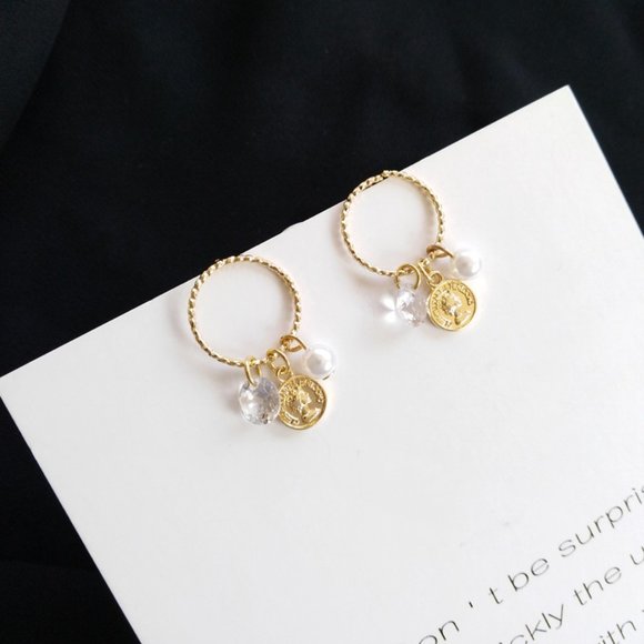 ❤️‍🔥𝕤𝕒𝕝𝕖❤️‍🔥🦋coin earrings - Picture 5 of 8